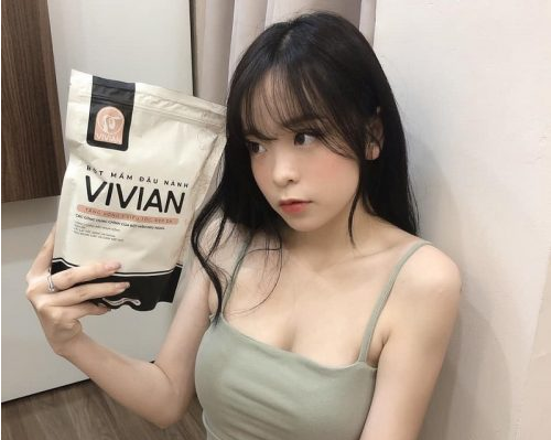 Bột mầm đậu nành Vivian review